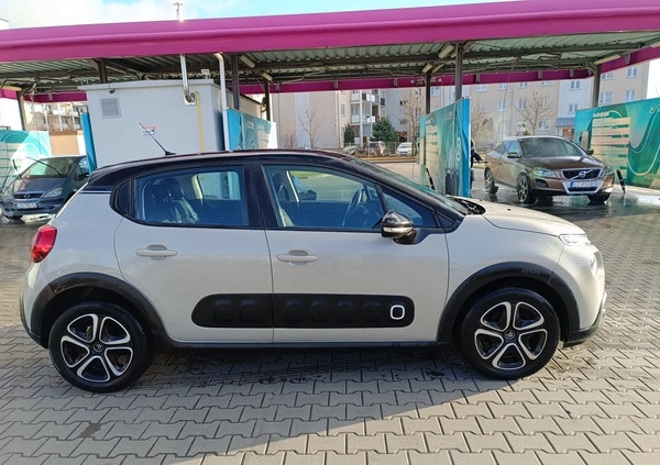 Citroen C3 cena 48000 przebieg: 97000, rok produkcji 2019 z Chełm małe 742